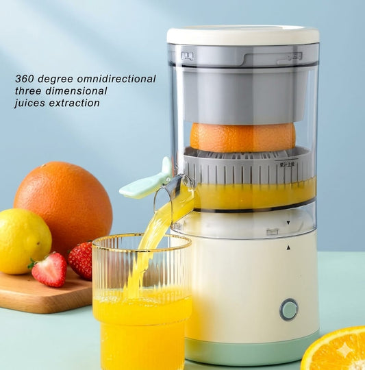 Citrus Juicer, Orange Squeezer, Mosambi Juicer, Wireless Portable Juicer Blender with USB Charging Electric Fruit Juicer for Travel & Kitchen