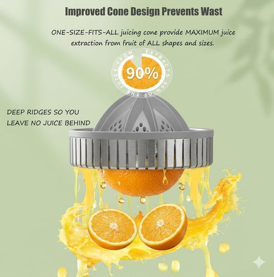 Citrus Juicer, Orange Squeezer, Mosambi Juicer, Wireless Portable Juicer Blender with USB Charging Electric Fruit Juicer for Travel & Kitchen