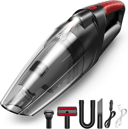 4-in-1 Cordless Handheld Vacuum Cleaner | High Suction | USB Rechargeable | Car & Home Cleaning