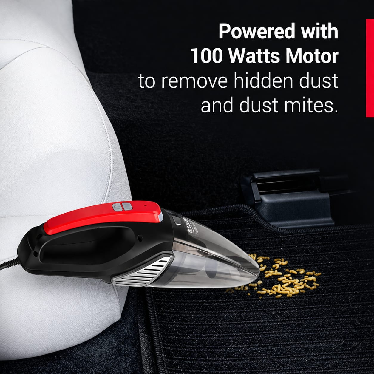 4-in-1 Cordless Handheld Vacuum Cleaner | High Suction | USB Rechargeable | Car & Home Cleaning