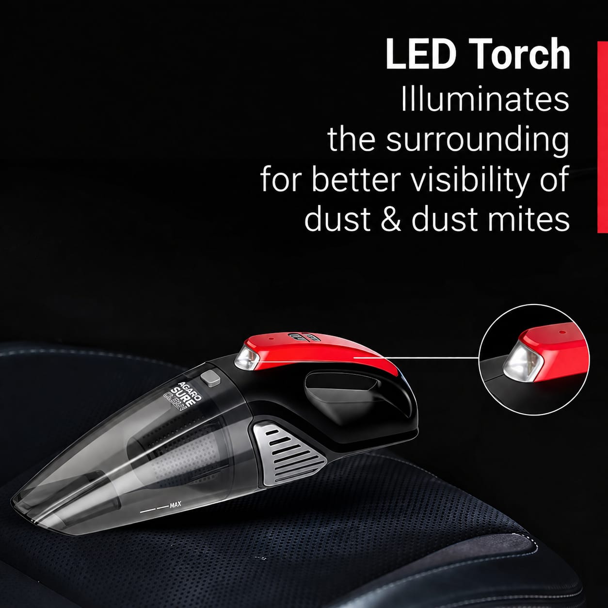 4-in-1 Cordless Handheld Vacuum Cleaner | High Suction | USB Rechargeable | Car & Home Cleaning